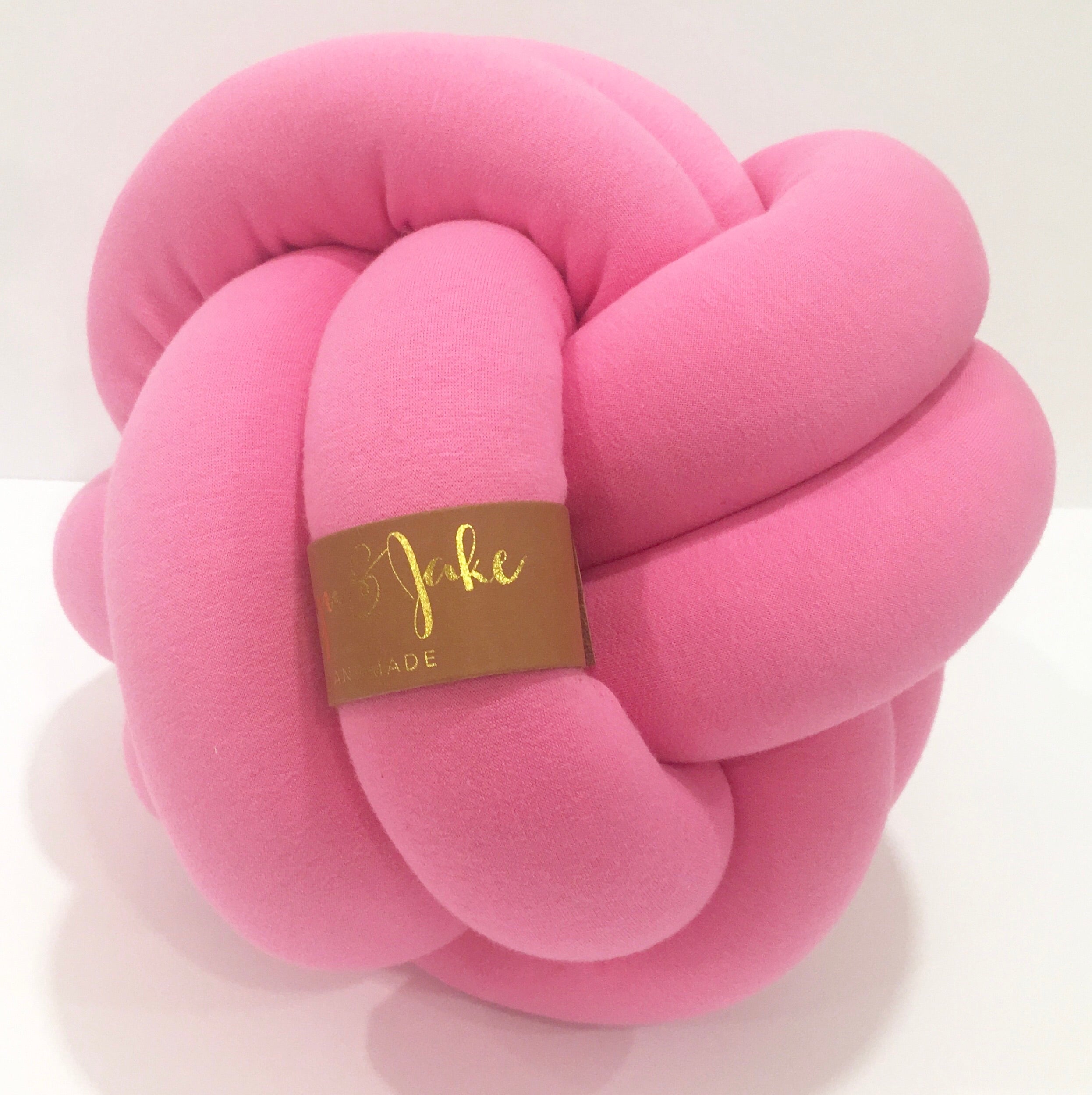 Hibiscus | Medium Sphere Knot Pillow - See more Knot Pillows & Cushions at JujuAndJake.com