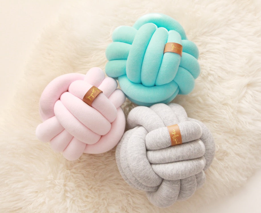 Mini Knot Pillow - See more Knot Pillows & Cushions at JujuAndJake.com