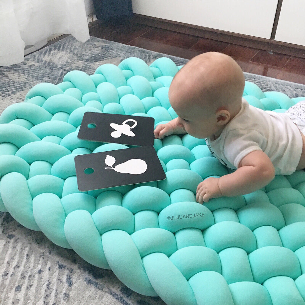 Braided Crib Bumpers, Knot Pillows & Cushions JuJu