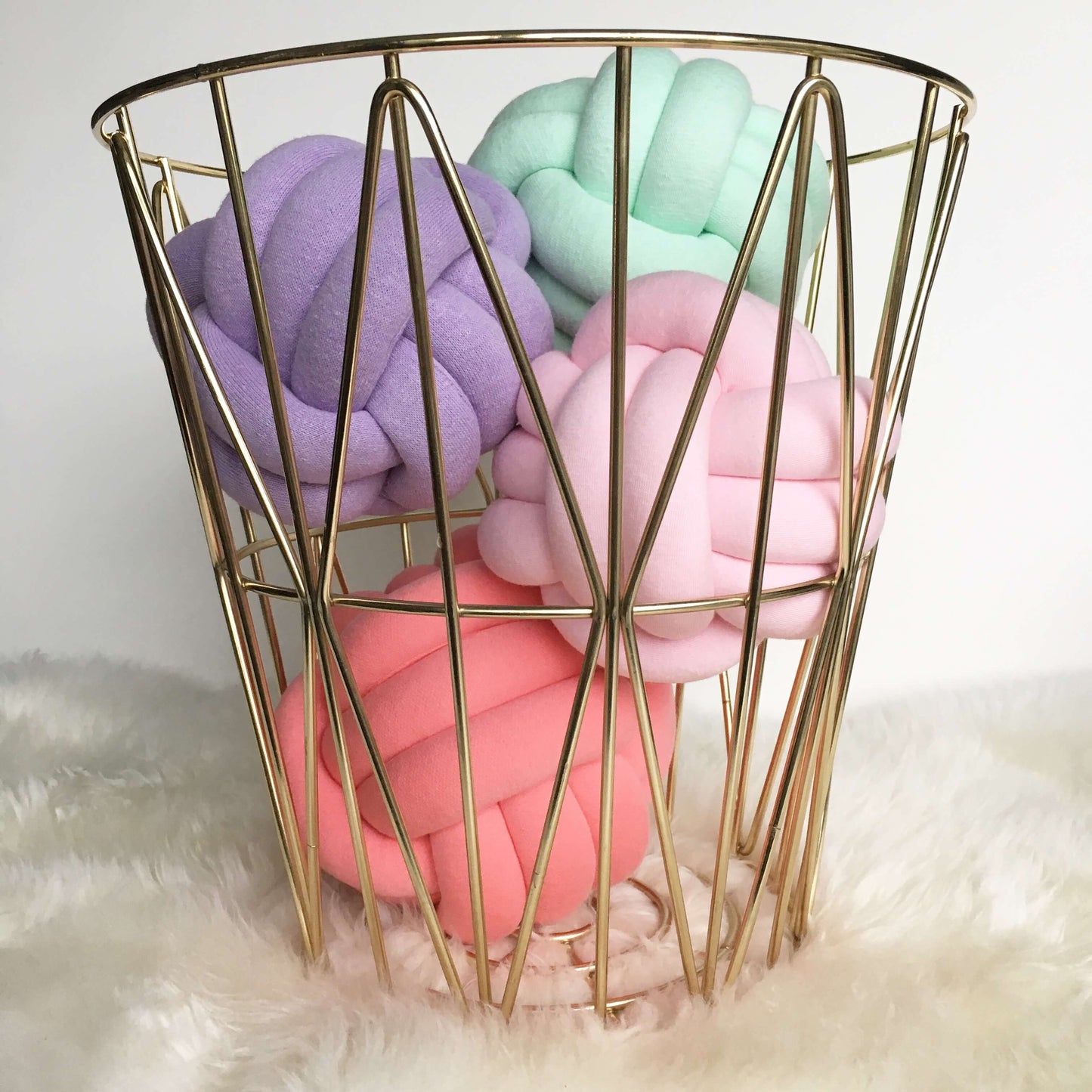 Mini Knot Pillow - See more Knot Pillows & Cushions at JujuAndJake.com