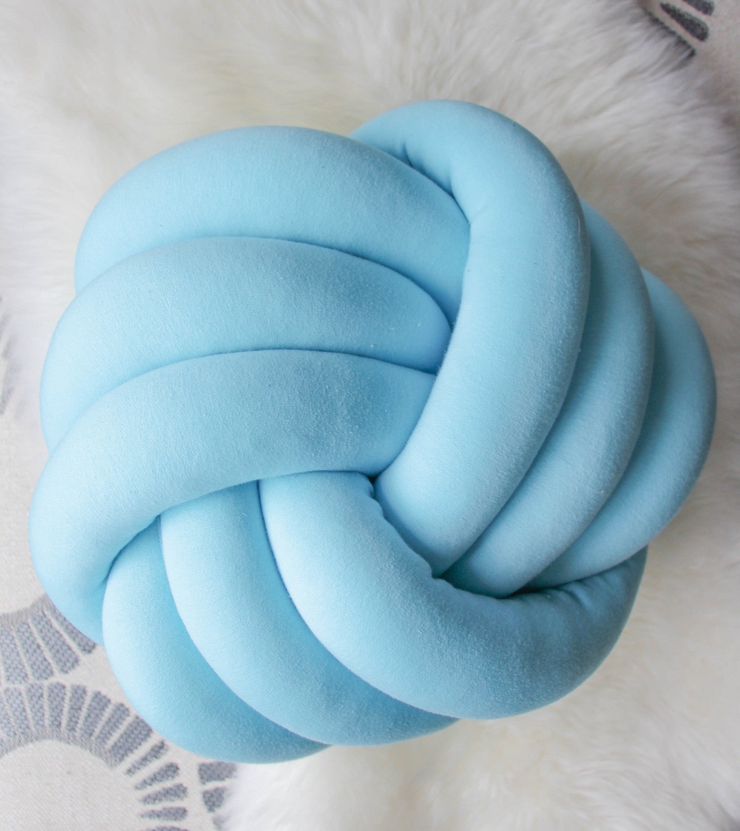 Swirl Knot Pillow - See more Knot Pillows & Cushions at JujuAndJake.com